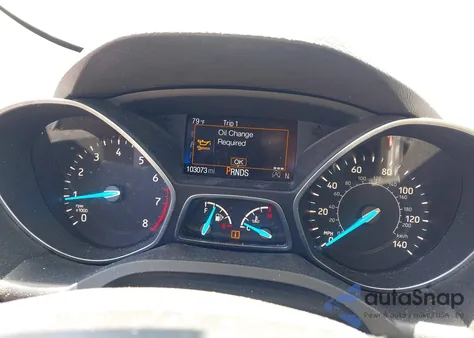 2017 Ford Escape Se из США, поврежденный, VIN 1FMCU9G9XHUD90910